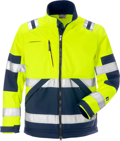 HIGH VIS SOFT SHELL JACKET